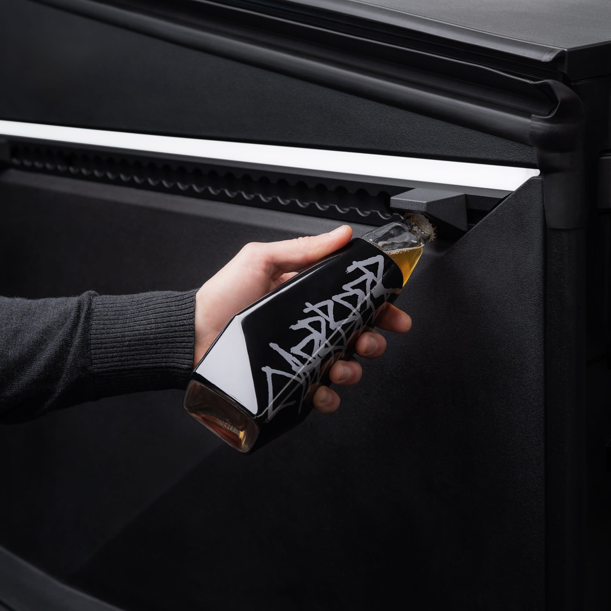 L-Track Bottle Opener for Tesla Cybertruck