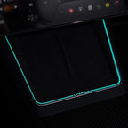 Laser-Carved Ambient Light for Model Y Juniper Wireless Charging Port