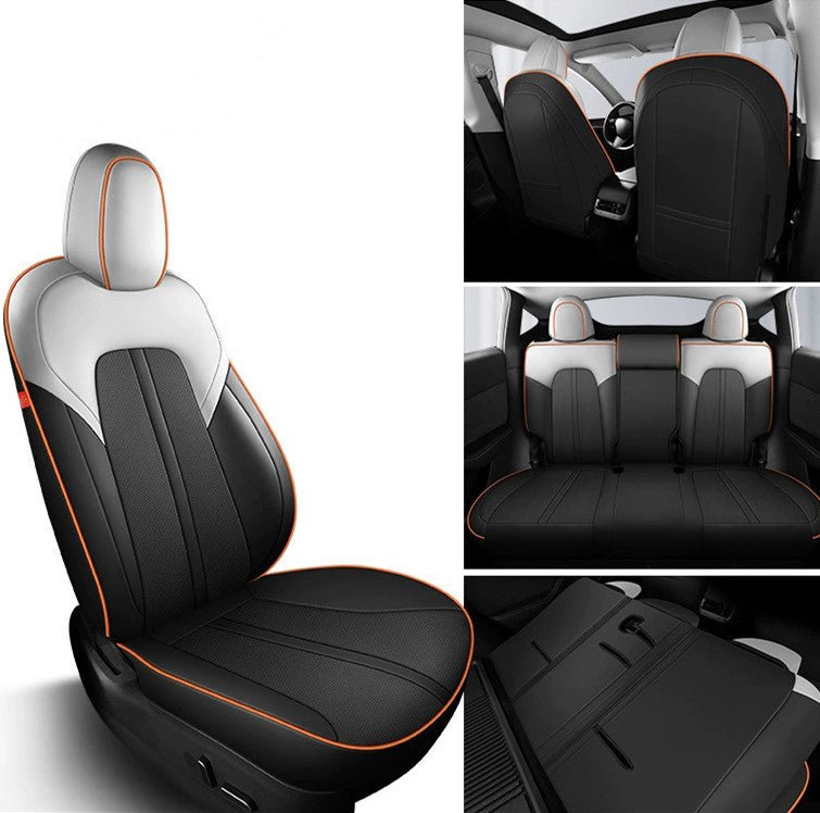 Leather Seat Covers for Tesla Model Y