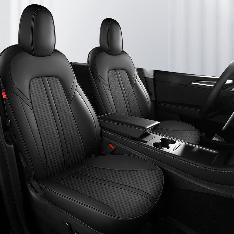 Leather Seat Covers for Tesla Model Y