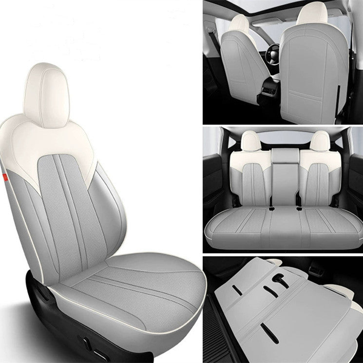 Leather Seat Covers for Tesla Model Y