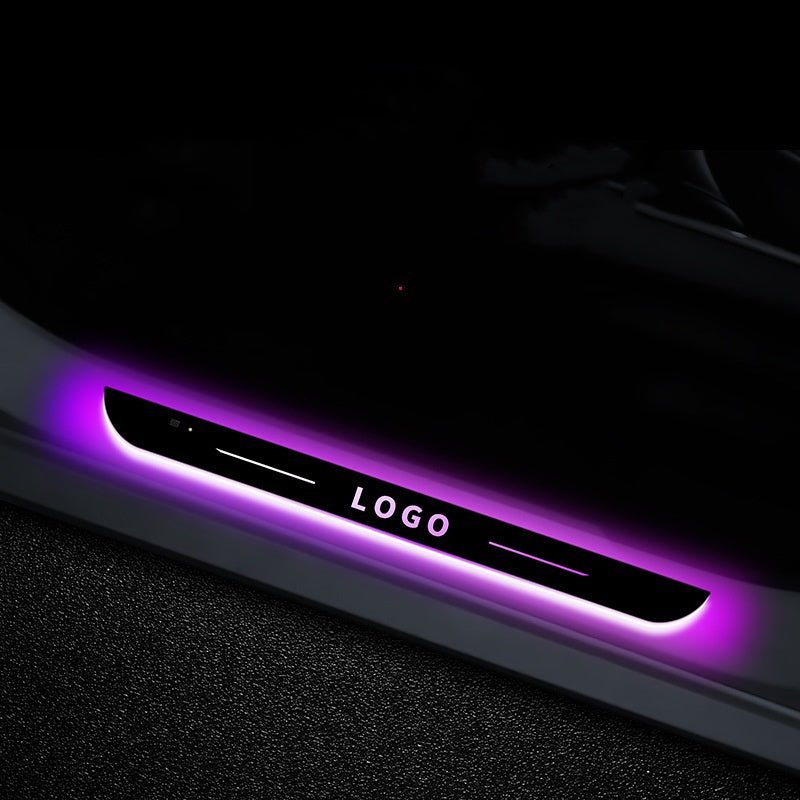 LED Illuminated Door Sill Protector for Tesla Cybertruck