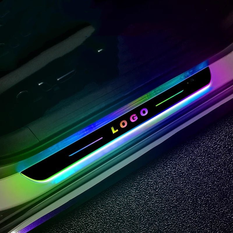 LED Illuminated Door Sill Protector for Tesla Cybertruck