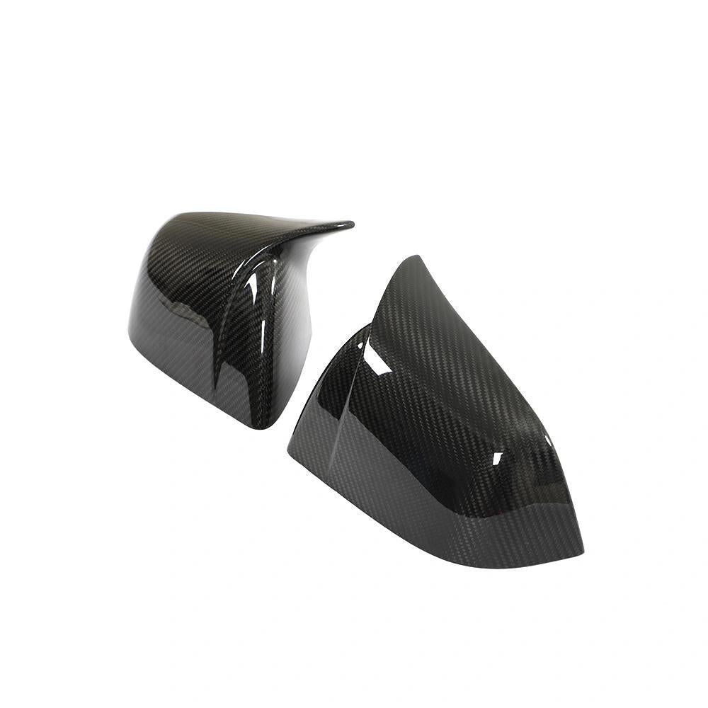 Carbon Fiber Sporty Mirror Caps for Model 3/Y
