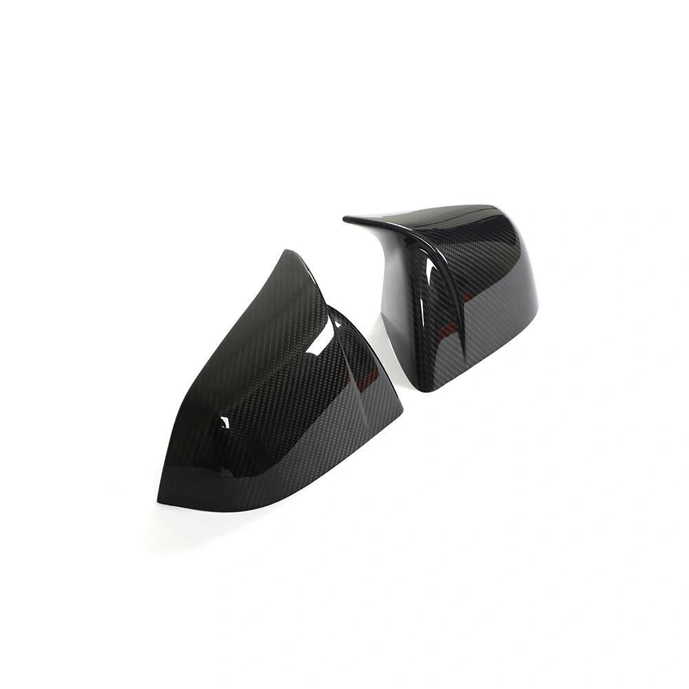 Carbon Fiber Sporty Mirror Caps for Model 3/Y