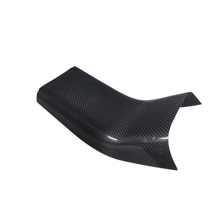 Carbon Fiber Backseat Center Console Base Cap for Tesla Model 3/Y
