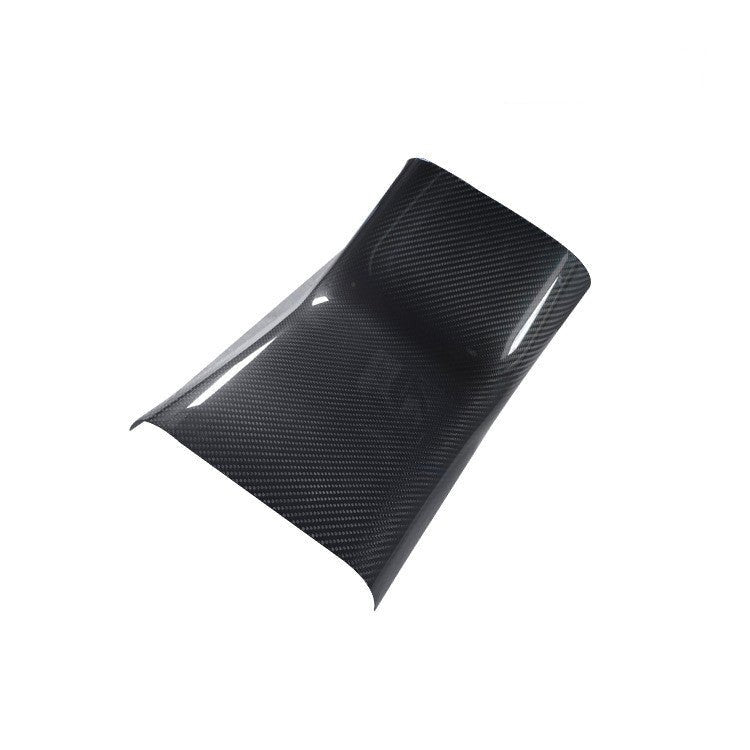 Carbon Fiber Backseat Center Console Base Cap for Tesla Model 3/Y