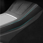 Carbon Fiber Center Console Side Trim for Tesla Model 3/Y