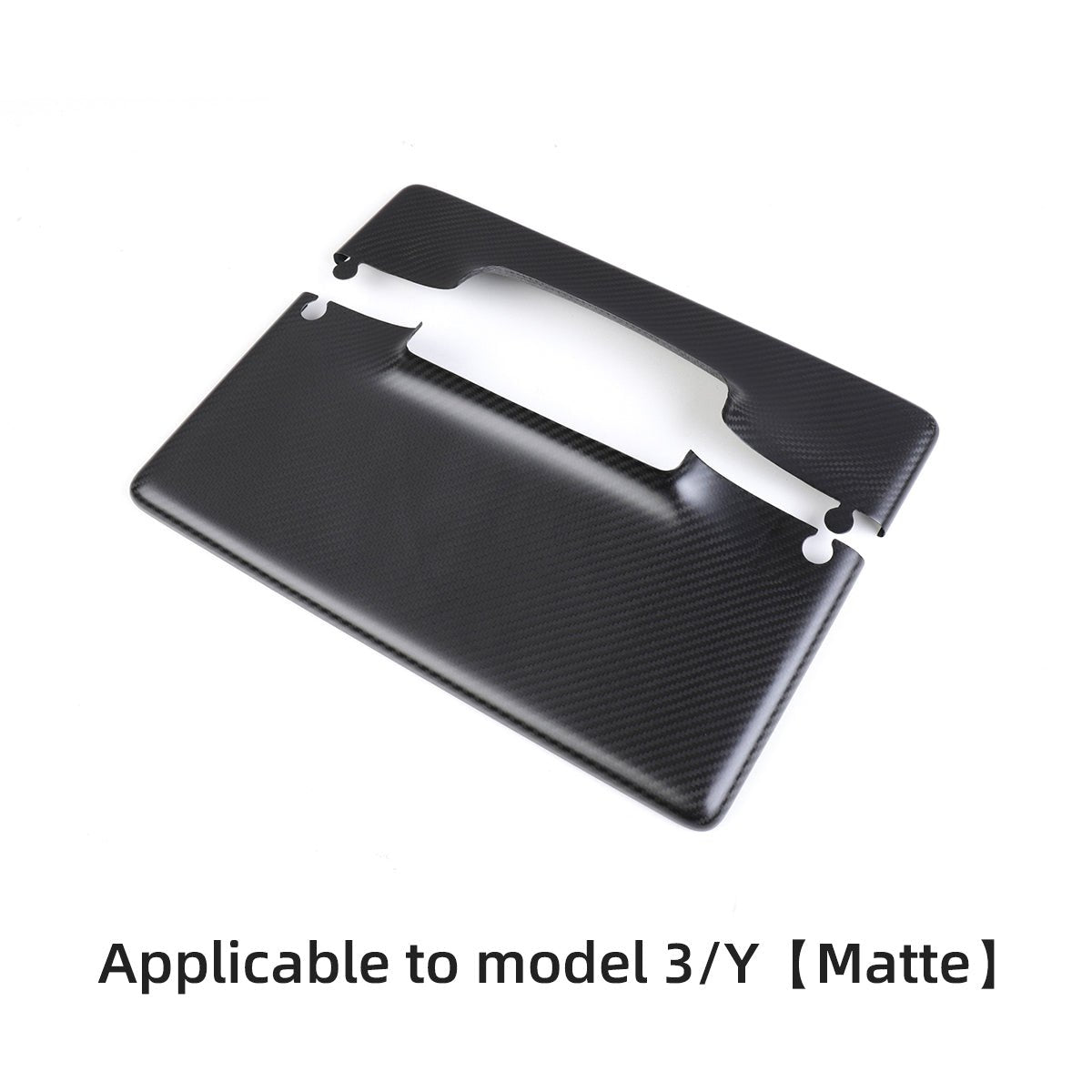 Carbon Fiber Display Cover for Tesla Model 3/Y
