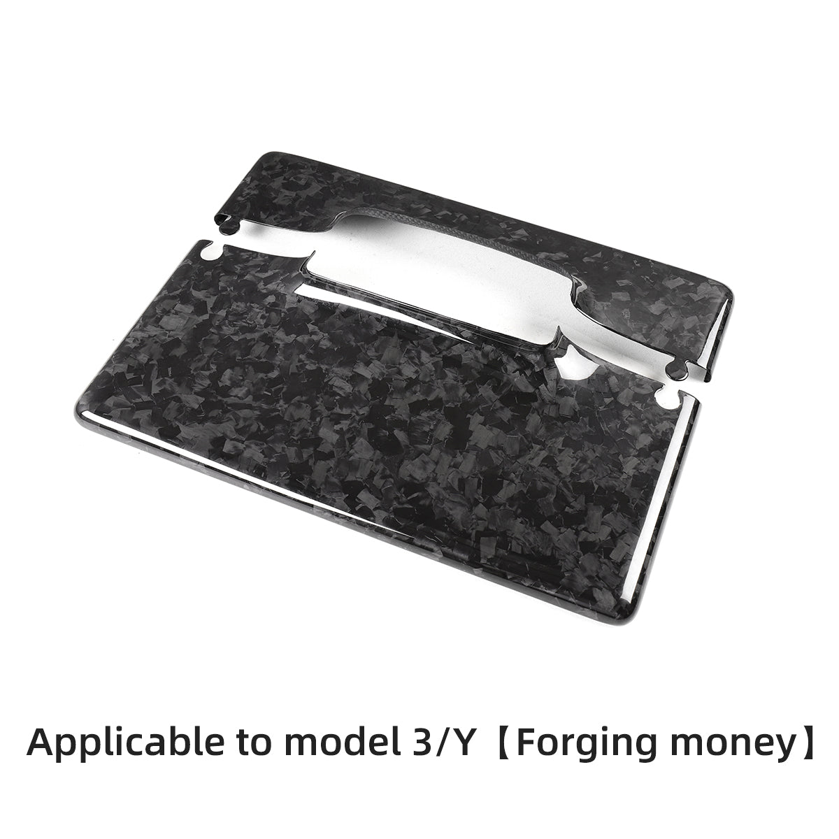 Carbon Fiber Display Cover for Tesla Model 3/Y