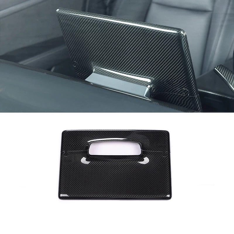 Carbon Fiber Display Cover for Tesla Model 3/Y