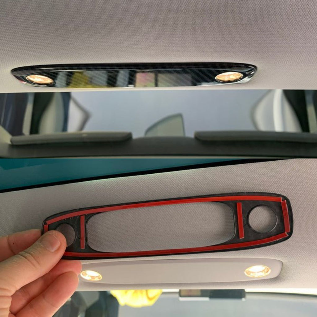 Dome Light Cover - Carbon Fiber Interior Mods for Tesla Model 3 / Y