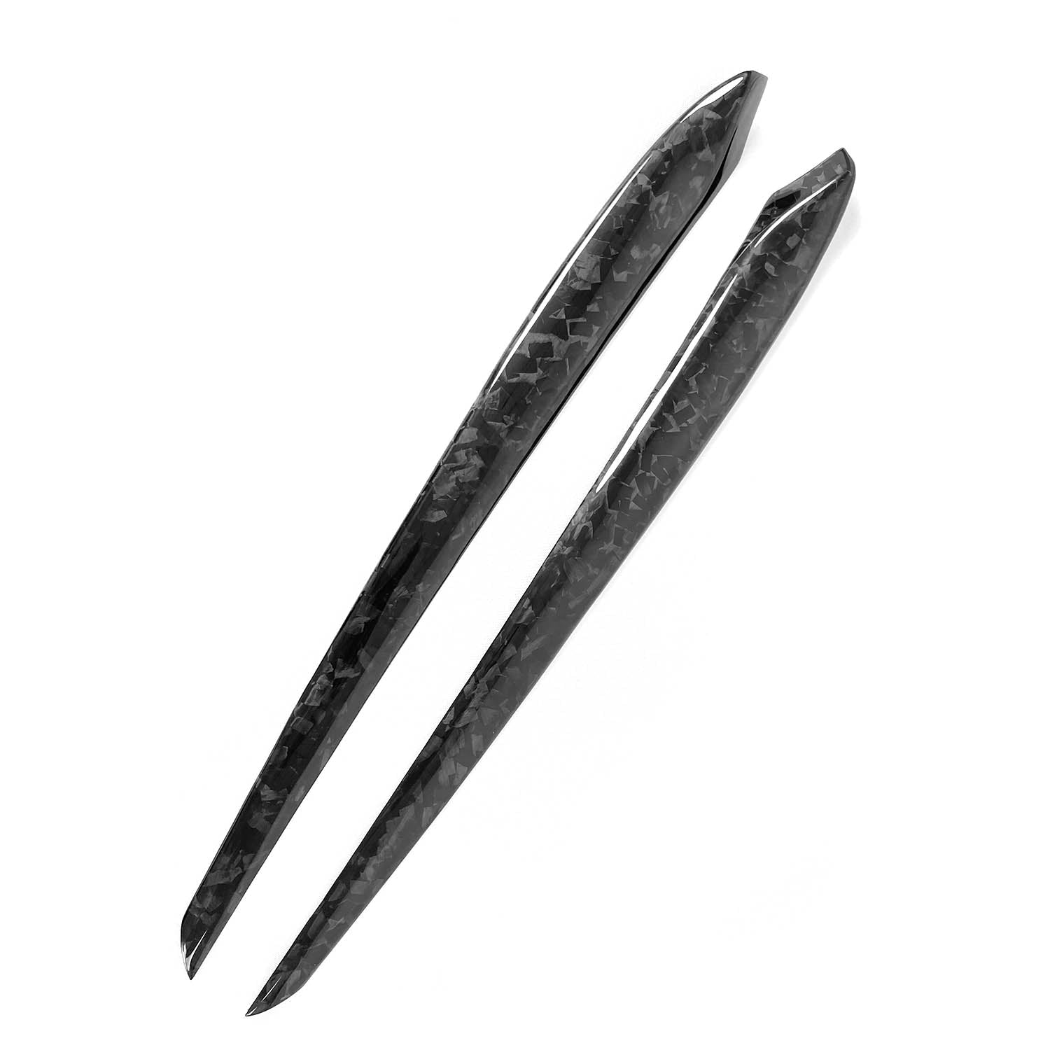 Tesla Model 3/Y Carbon Fiber Door Panel Trim (2pcs)