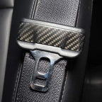 Tesla Model 3/Y Carbon Fiber Seat Belt Buckle Covers (2pcs)