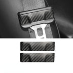 Tesla Model 3/Y Carbon Fiber Seat Belt Buckle Covers (2pcs)