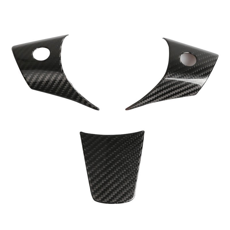 Carbon Fiber Steering Wheel Center Trim Cover for Tesla Model 3/Y