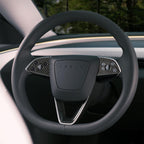 Carbon Fiber Steering Wheel Center Trim Cover for Tesla Model 3/Y