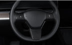 Carbon Fiber Steering Wheel Patch for Tesla Model 3/Y