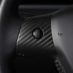 Carbon Fiber Steering Wheel Patch for Tesla Model 3/Y