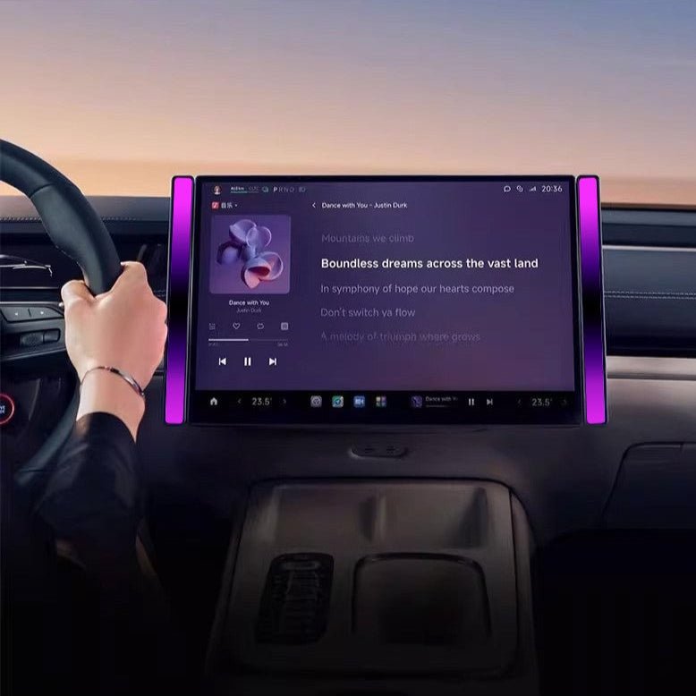 RGB Sound-Activated Ambient Lighting Kit for Tesla Model 3/Y
