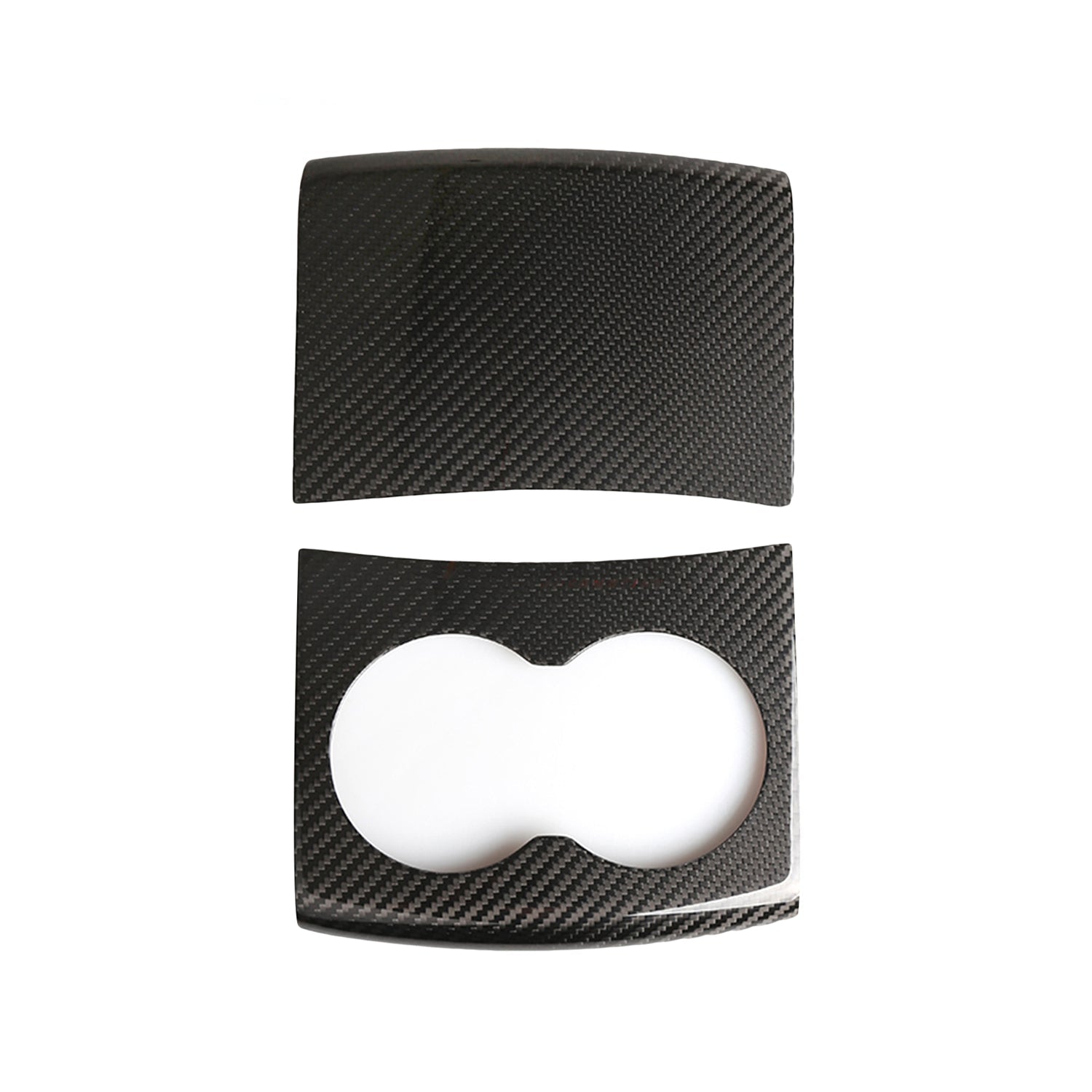 Real Molded Carbon Fiber Center Console Wrap for Tesla Model S/X