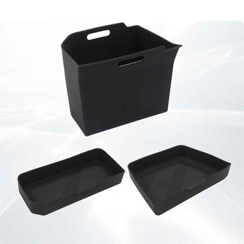 Original Car Trunk Left and Right Storage Box for Tesla Model X 2022-2025（3PCS）