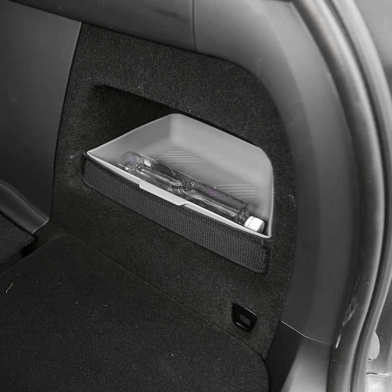 Original Car Trunk Left and Right Storage Box for Tesla Model X 2022-2025（3PCS）