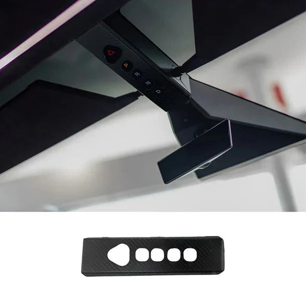 Reading Light Trim Cover Real Carbon Fiber for Tesla Cybertruck