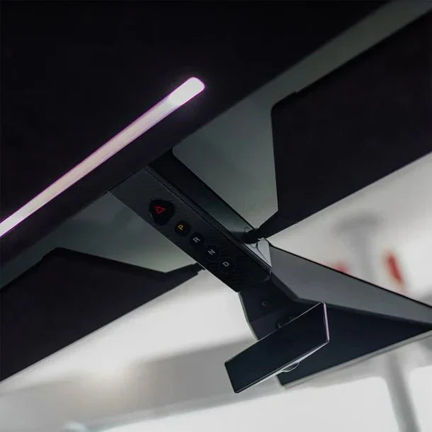 Reading Light Trim Cover Real Carbon Fiber for Tesla Cybertruck