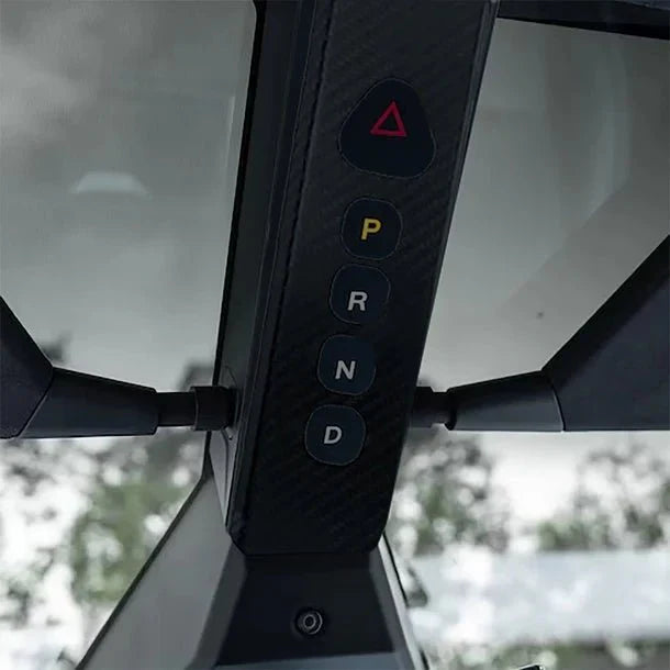 Reading Light Trim Cover Real Carbon Fiber for Tesla Cybertruck
