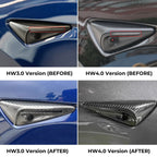 Tesla Model 3/Y Full Carbon Fiber Side Camera Covers