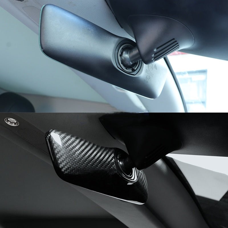 Real Carbon Fiber Interior Mirrors for Tesla Model 3 Highland/Model Y Juniper