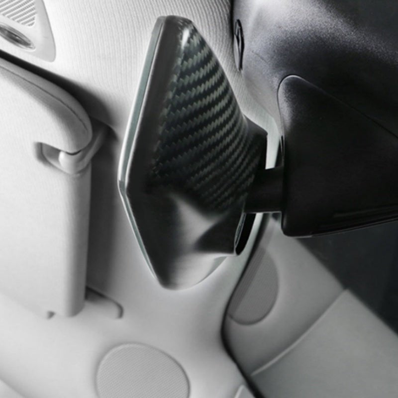 Real Carbon Fiber Interior Mirrors for Tesla Model 3 Highland/Model Y Juniper