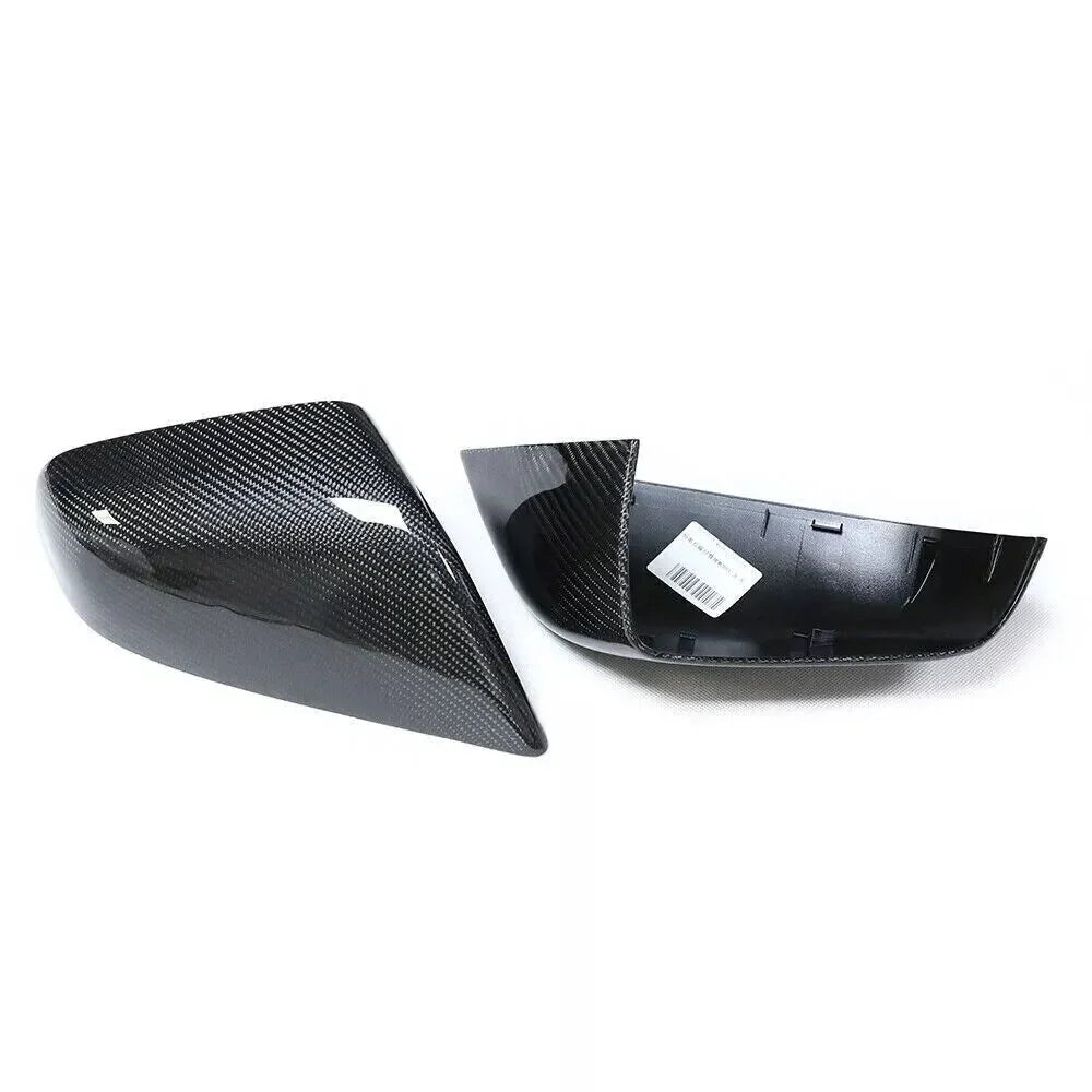 Real Carbon Fiber Mirror Covers Replacement for Tesla Model S / X