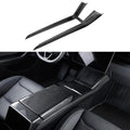 Dry Carbon Fiber Center Console Combo Trim for Model 3 Highland & Model Y Juniper