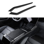 Model 3 Highland & Model Y Juniper Carbon Fiber Center Console Side Panels (2pcs)