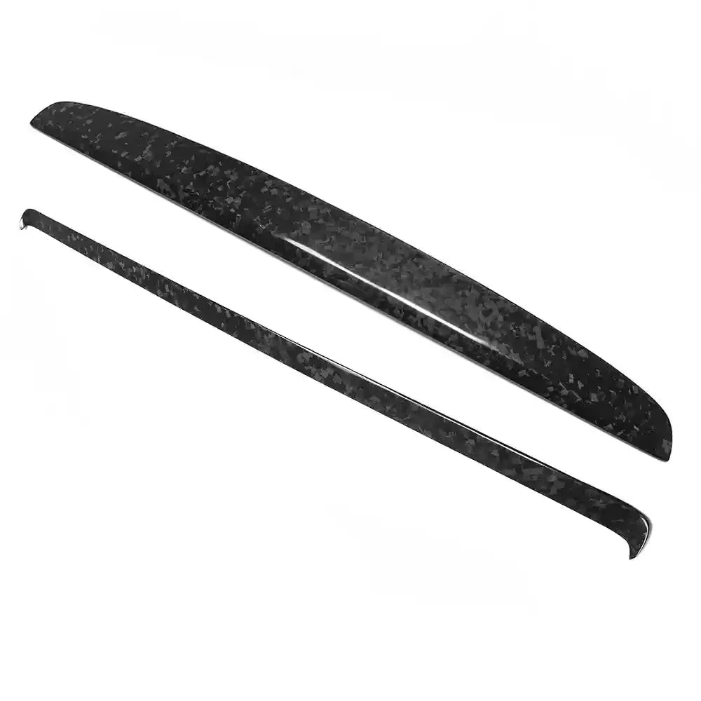 Real Dry Carbon Fiber Dash Cover Overlay for Model 3 Highalnd & Model Y Juniper