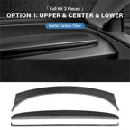 Real Dry Carbon Fiber Dashboard Cover for Model 3 Highland / Model Y Juniper