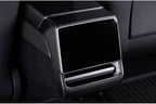Real Dry Carbon Fiber Rear Screen Trim for Tesla Model 3 Highland & Model Y Juniper