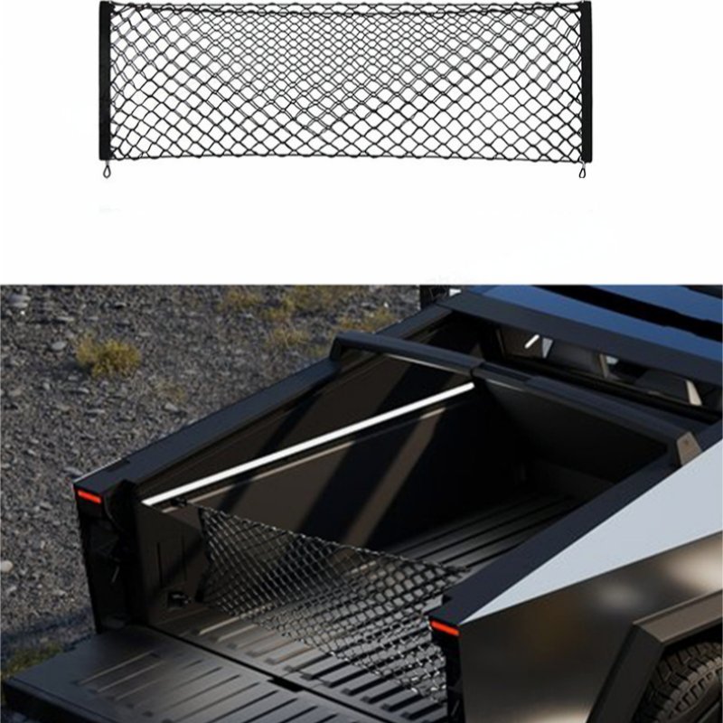 Rear Bucket Fixed Mesh Pocket for Tesla Cybertruck