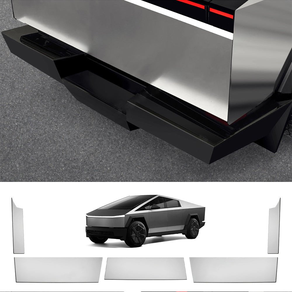 Rear Bumper Protection Mat for Tesla Cybertruck
