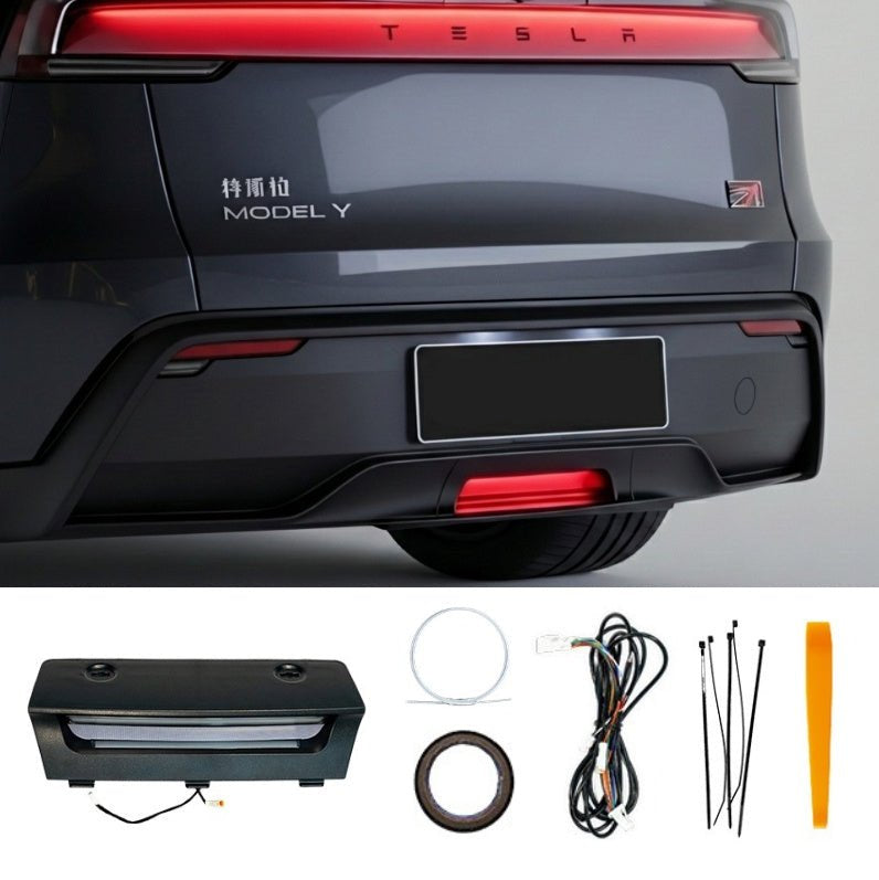 Rear Diffused Guide Light for Model Y Juniper丨High-Visibility Brake & Driving Pilot Light