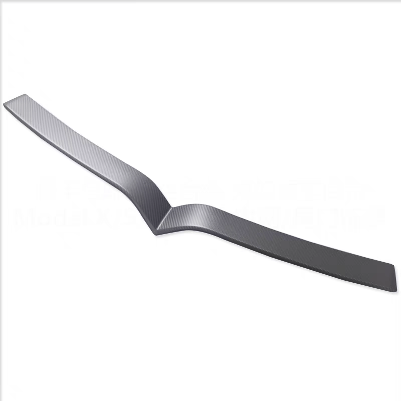 Real Dry Carbon Fiber Front End Inlay for Tesla Model S/X