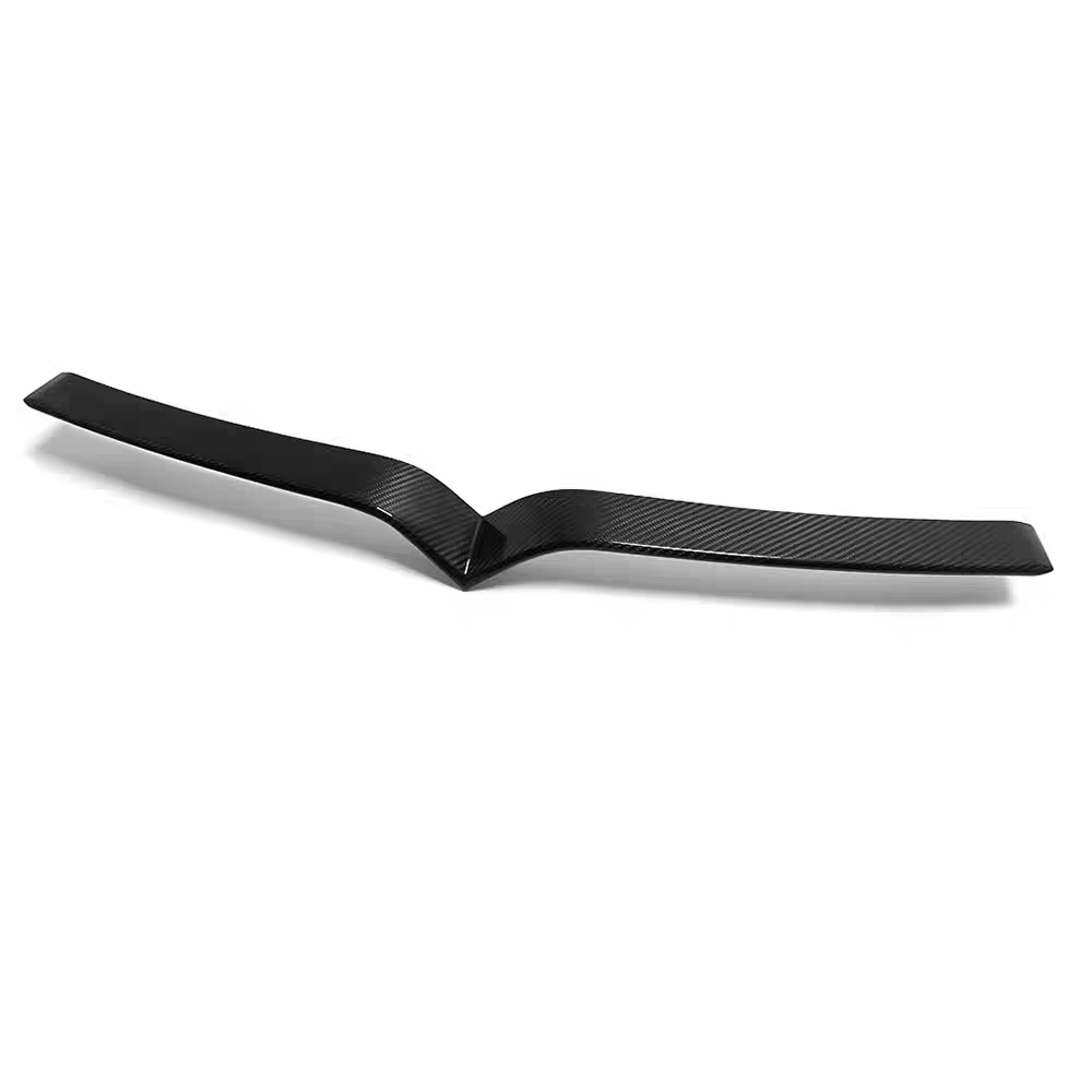Real Dry Carbon Fiber Front End Inlay for Tesla Model S/X