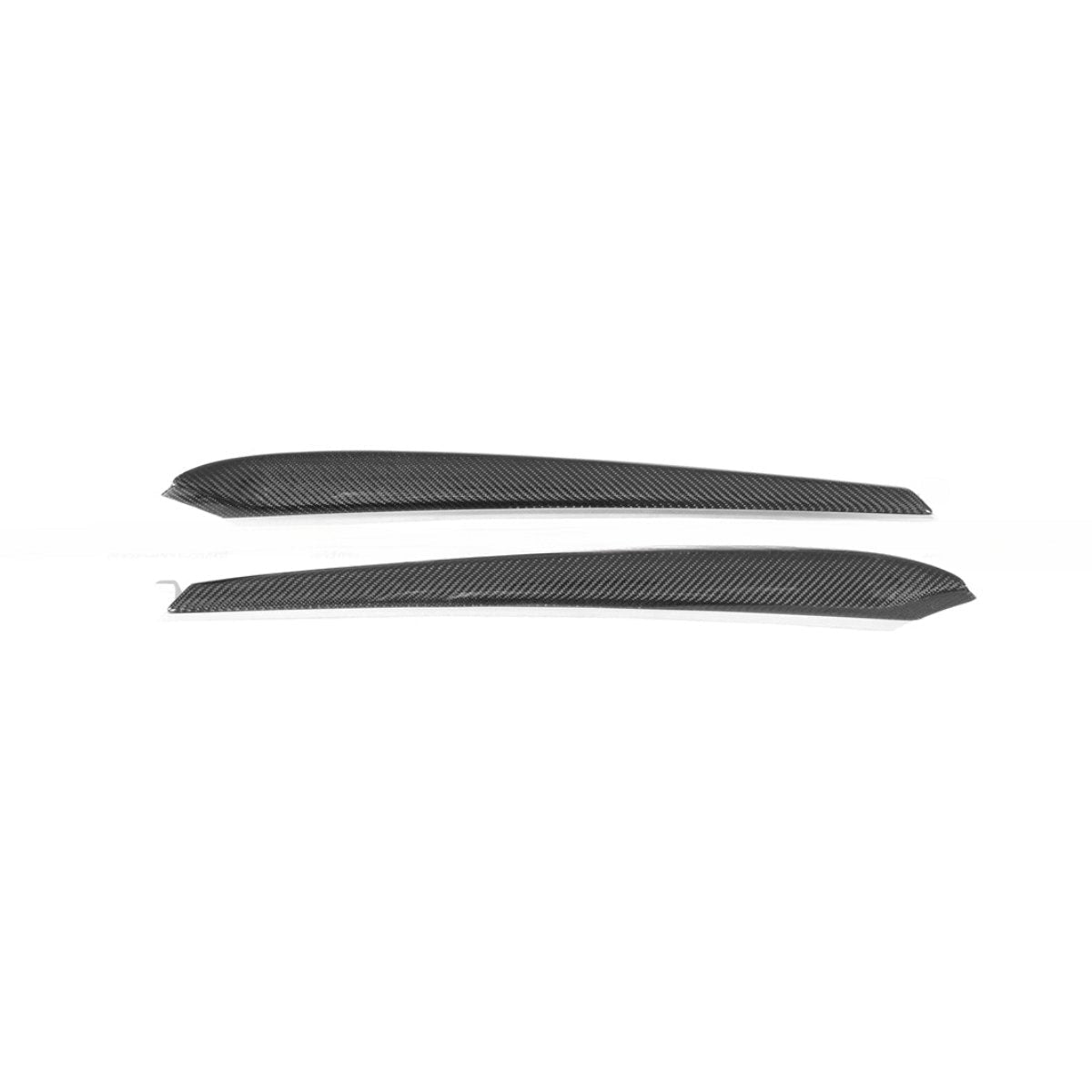 Repalcement Real Carbon Fiber Front Door Trim Panel  for Tesla Model 3 / Y 2021-2023