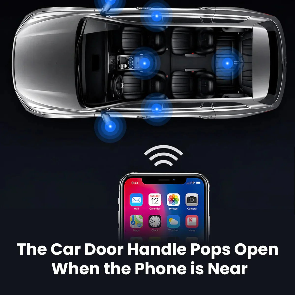 RGB Electric Door Handles V3 for Model 3 & Model Y | Tesery