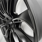 Rims for Model 3/Y【18' Glossy black Set of 4】