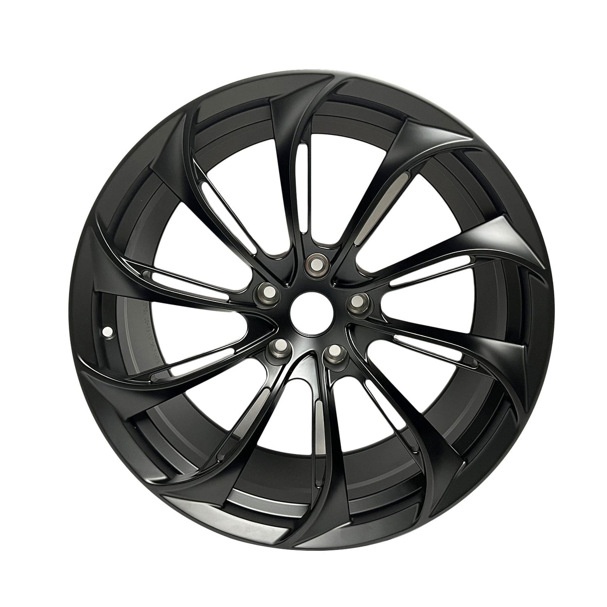 Rims for Model 3/Y【18' Glossy black Set of 4】