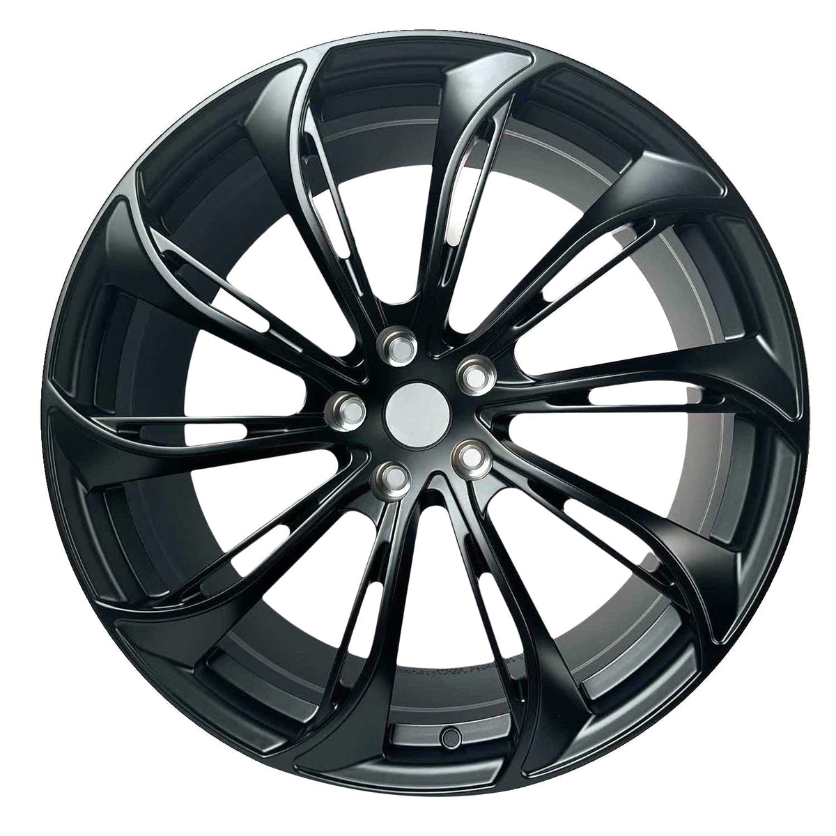 Rims for Model 3/Y【18' Glossy black Set of 4】