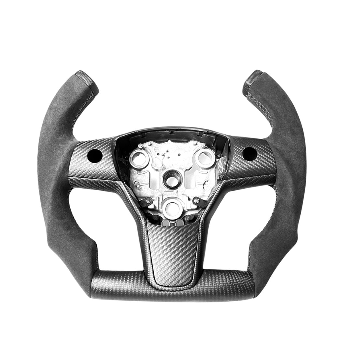 Custom Carbon Fiber Steering Wheel for Tesla Model 3/Y